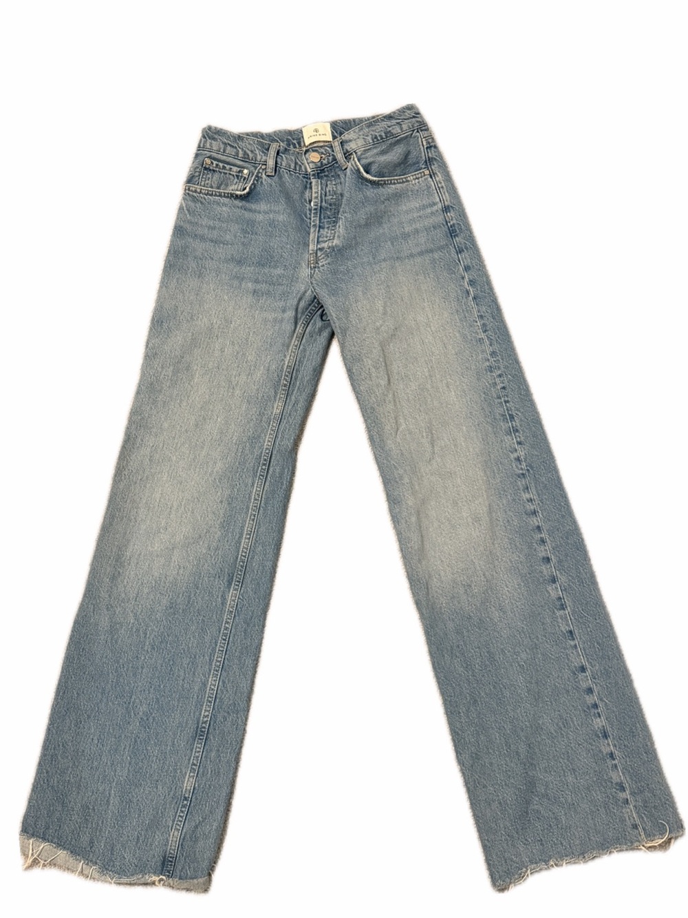 Anine Bing Hugh Panama Blue Jeans - Picture 3 of 5